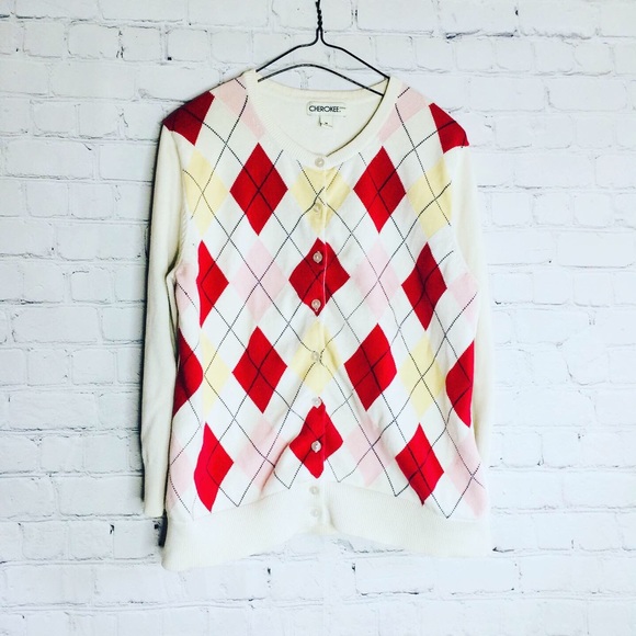 90s Cherokee half sleeves cardigan - Picture 1 of 5